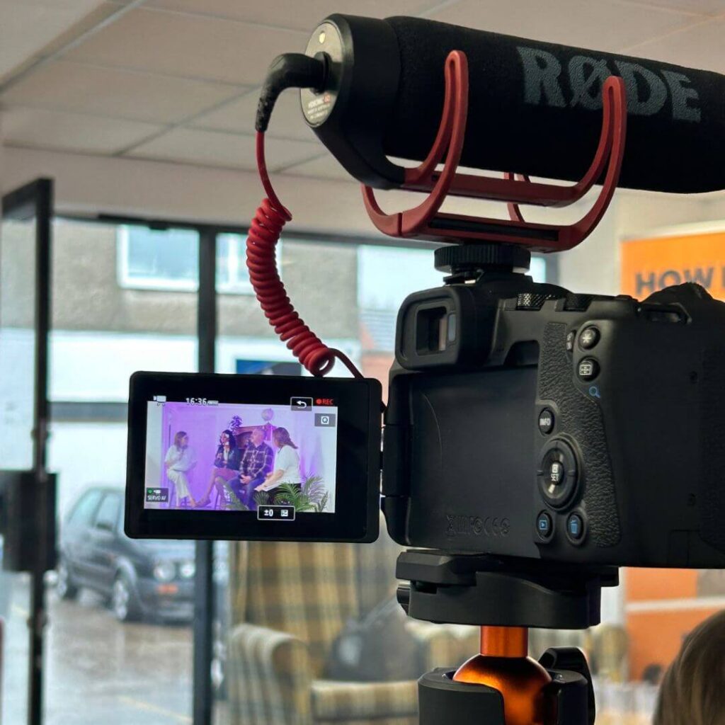 podcast filming Leicester