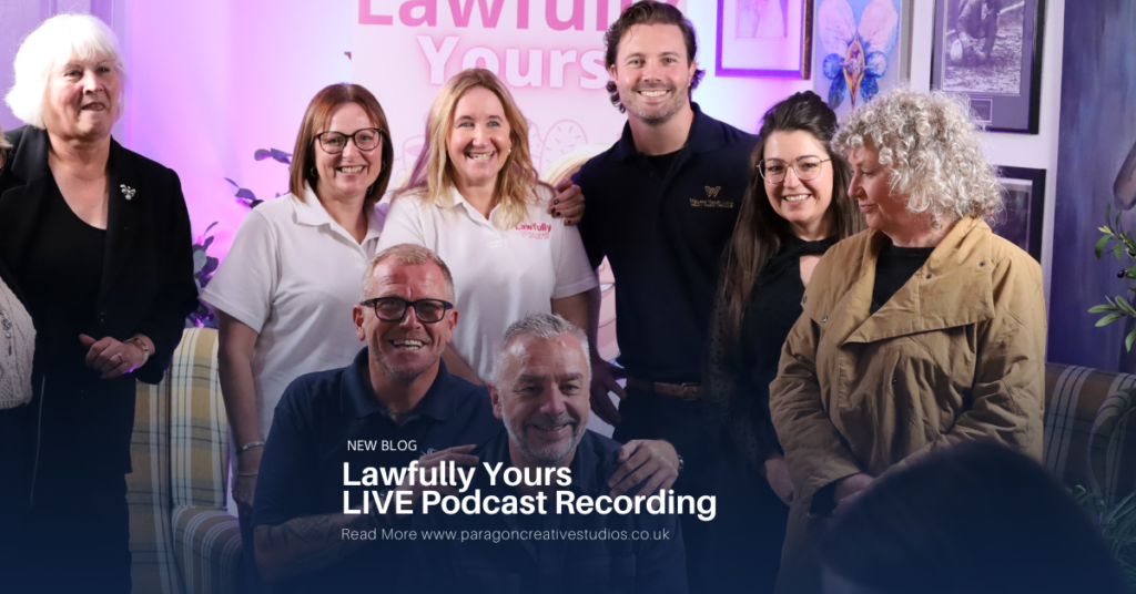Paragon Creative Studios Hosts Lawfully Yours Live: An Evening of Networking and Podcasting in Action